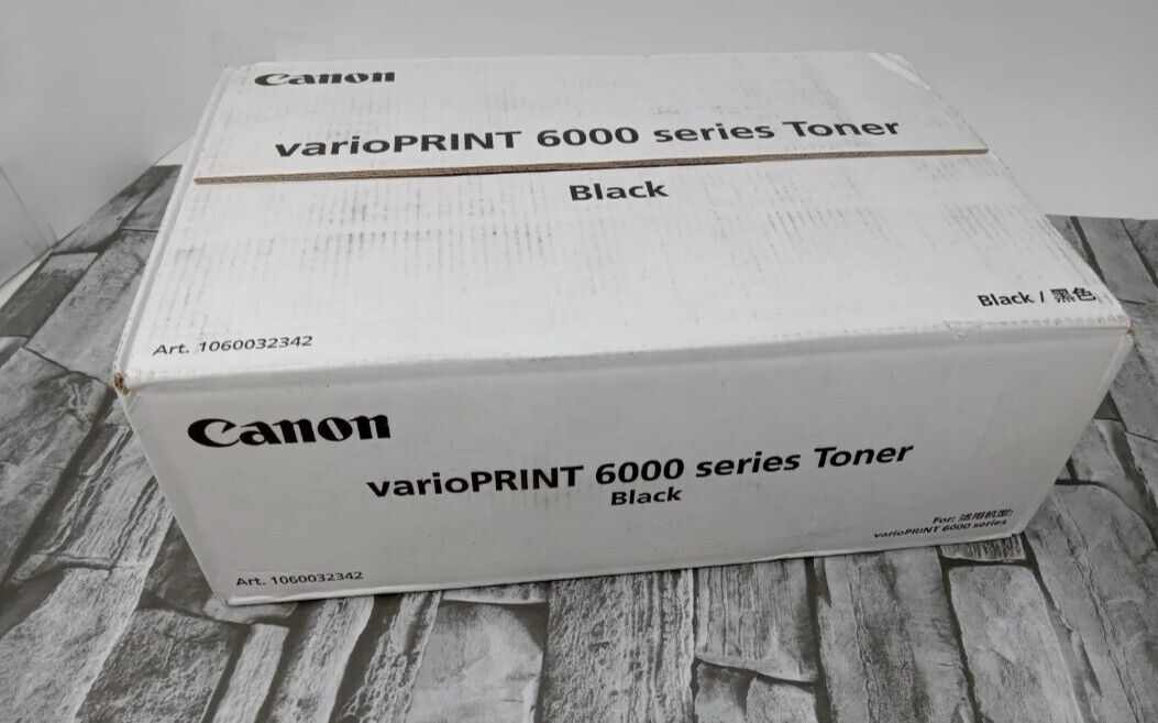 Genuine Canon VarioPRINT 6000 Series Black Toner 2 Pack BULK