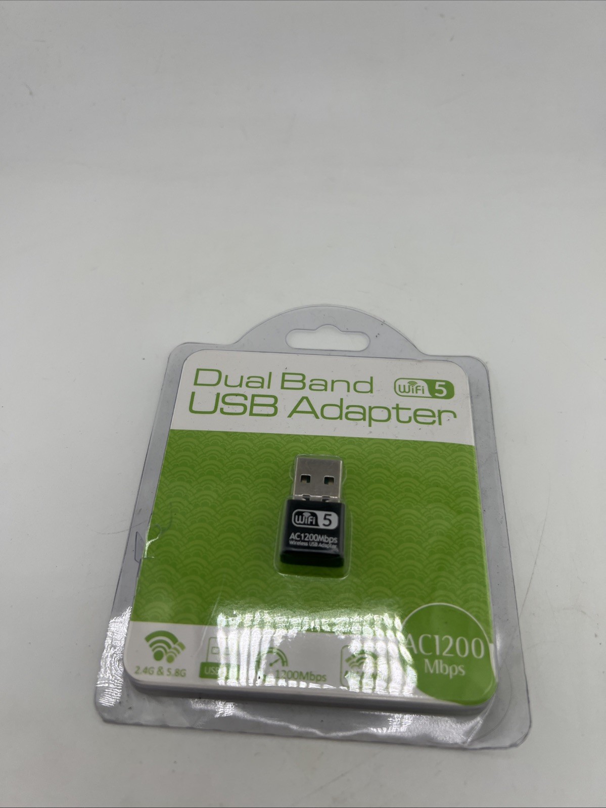 10Gtek 1200Mbps Mini USB adapter Dual-Freq 2.4/5G Wifi 5