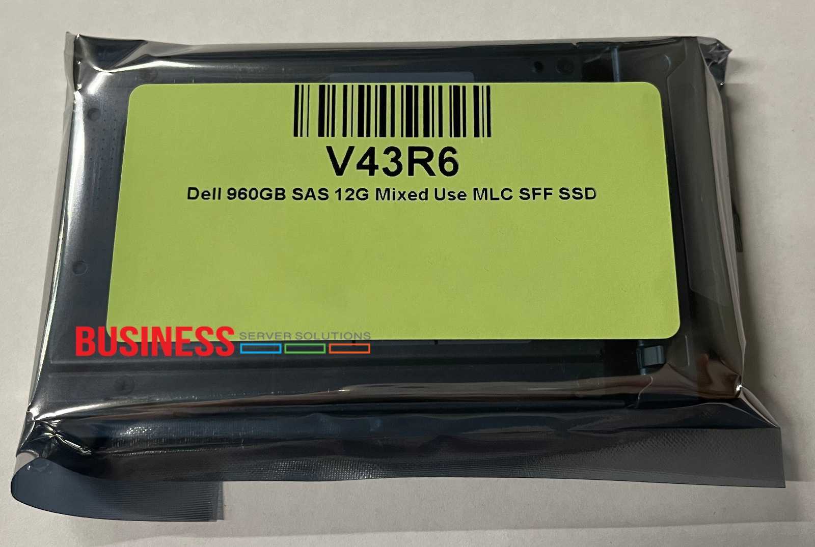 NEW Dell 960GB SAS 12G Mixed Use MLC SFF SSD V43R6