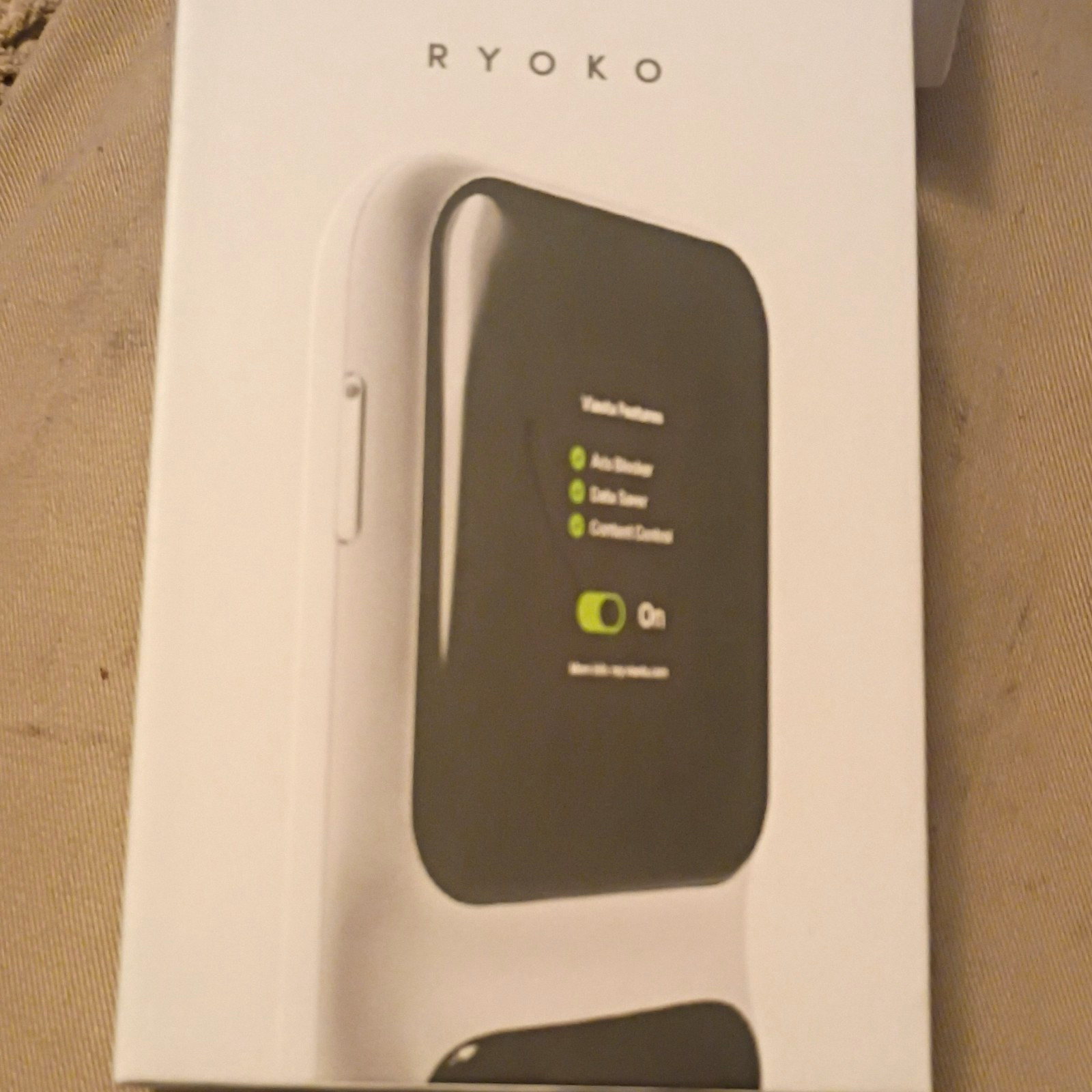 Ryoko PRO 4G LTE Unlocked Portable Wireless Router WiFi Hotspot White/Black