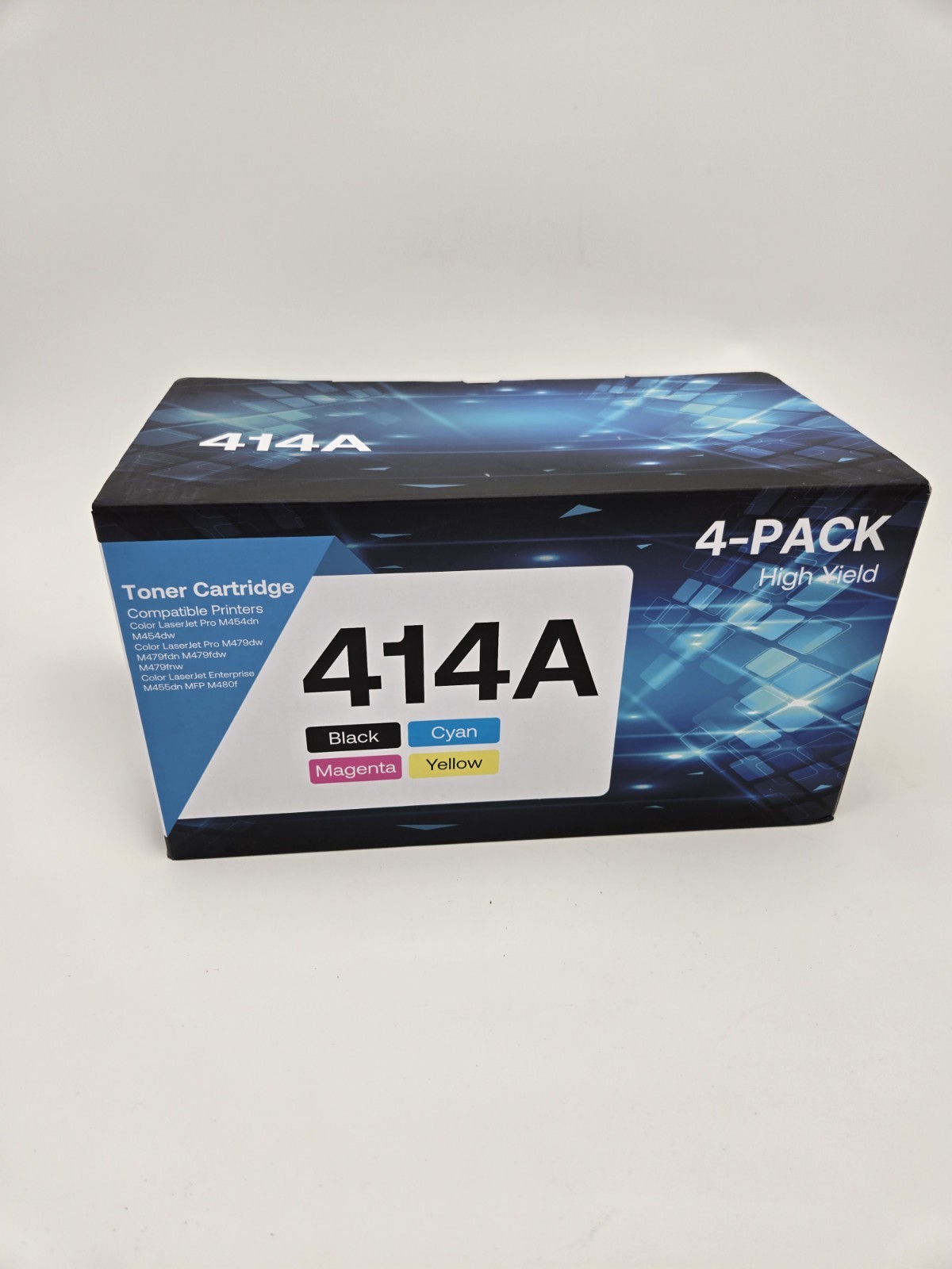 414A Toner Cartridges 4 Pack Replacement for 414A 414X W2020A W2020X Works...