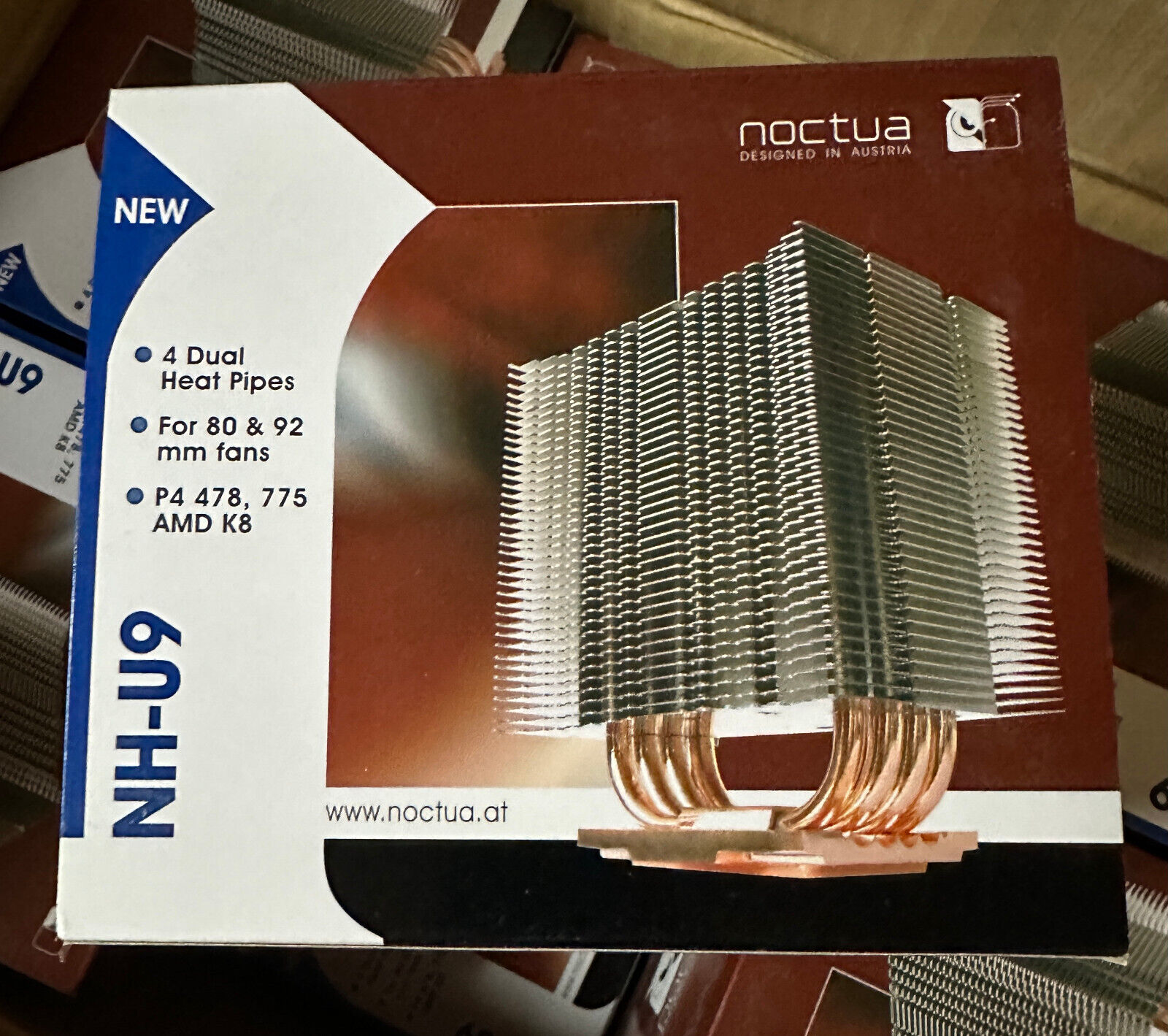 Sealed Box - Noctura NH-U9 heatsink- never opened sealed.