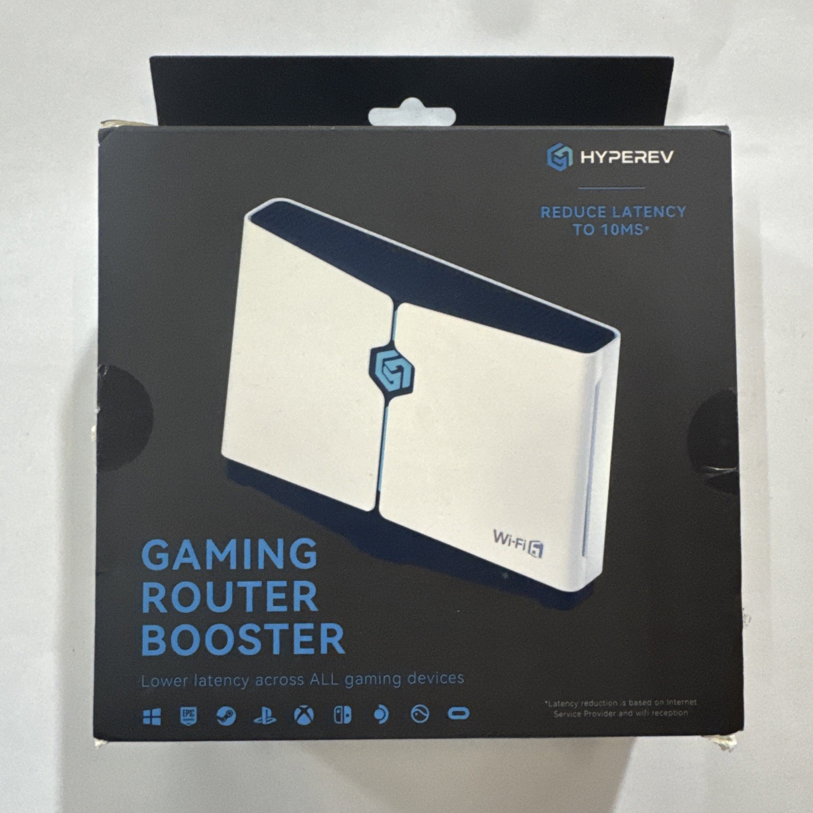 HYPEREV Reduce Lag Gaming Router WiFi 6 Dual Band High Speed Low Latency