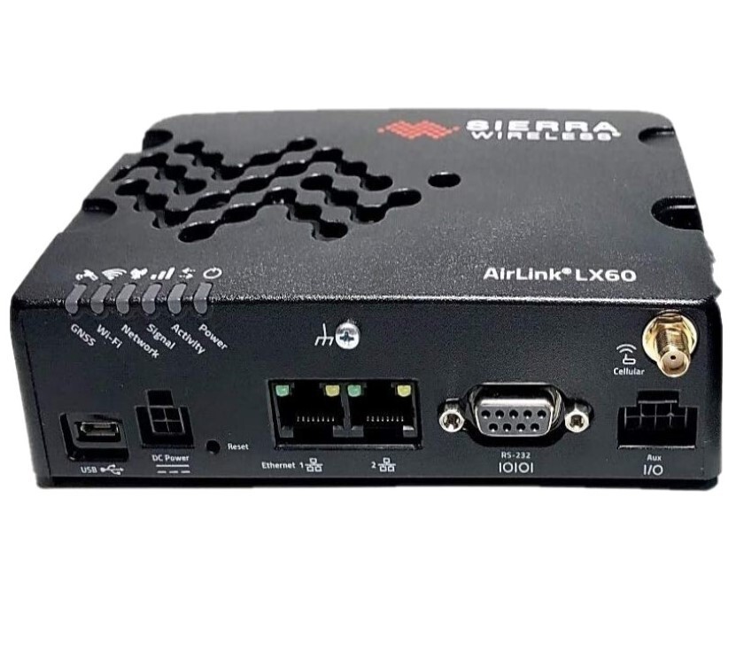 Sierra  AirLink LX60 Wireless LTE Router 2x Gigabit Ethernet Enterprise IoT VRZN