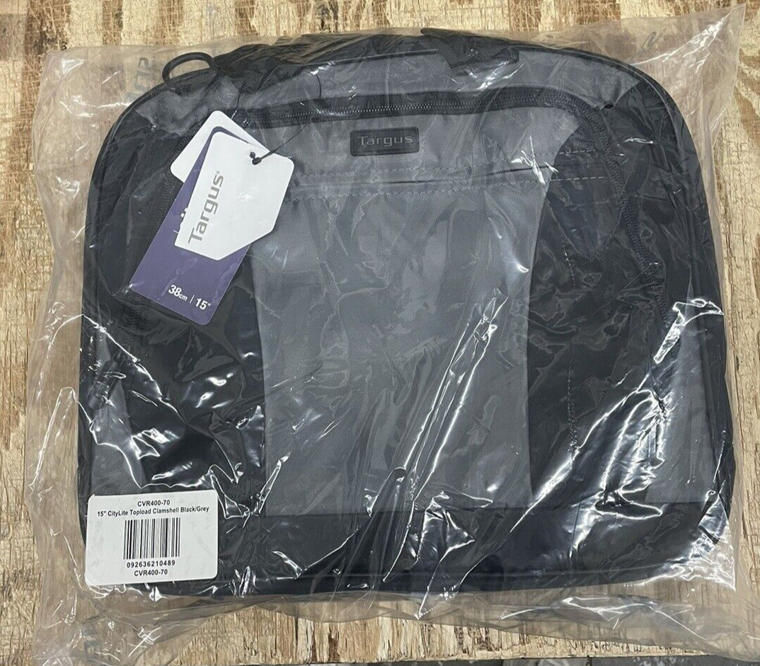 CVR400-70, TARGUS CityLite CVR400 14 inch Laptop Bag Carry On Black/Grey *NEW*