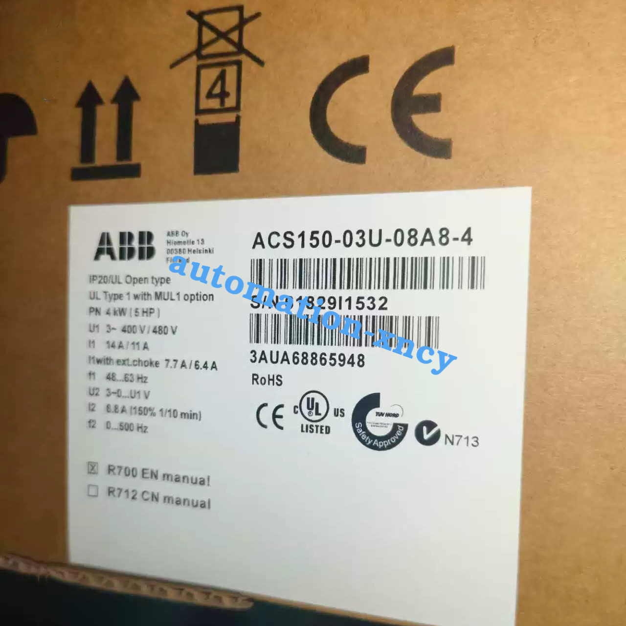 New ABB Frequency Converter Fast Shipping via FedEx or DHL