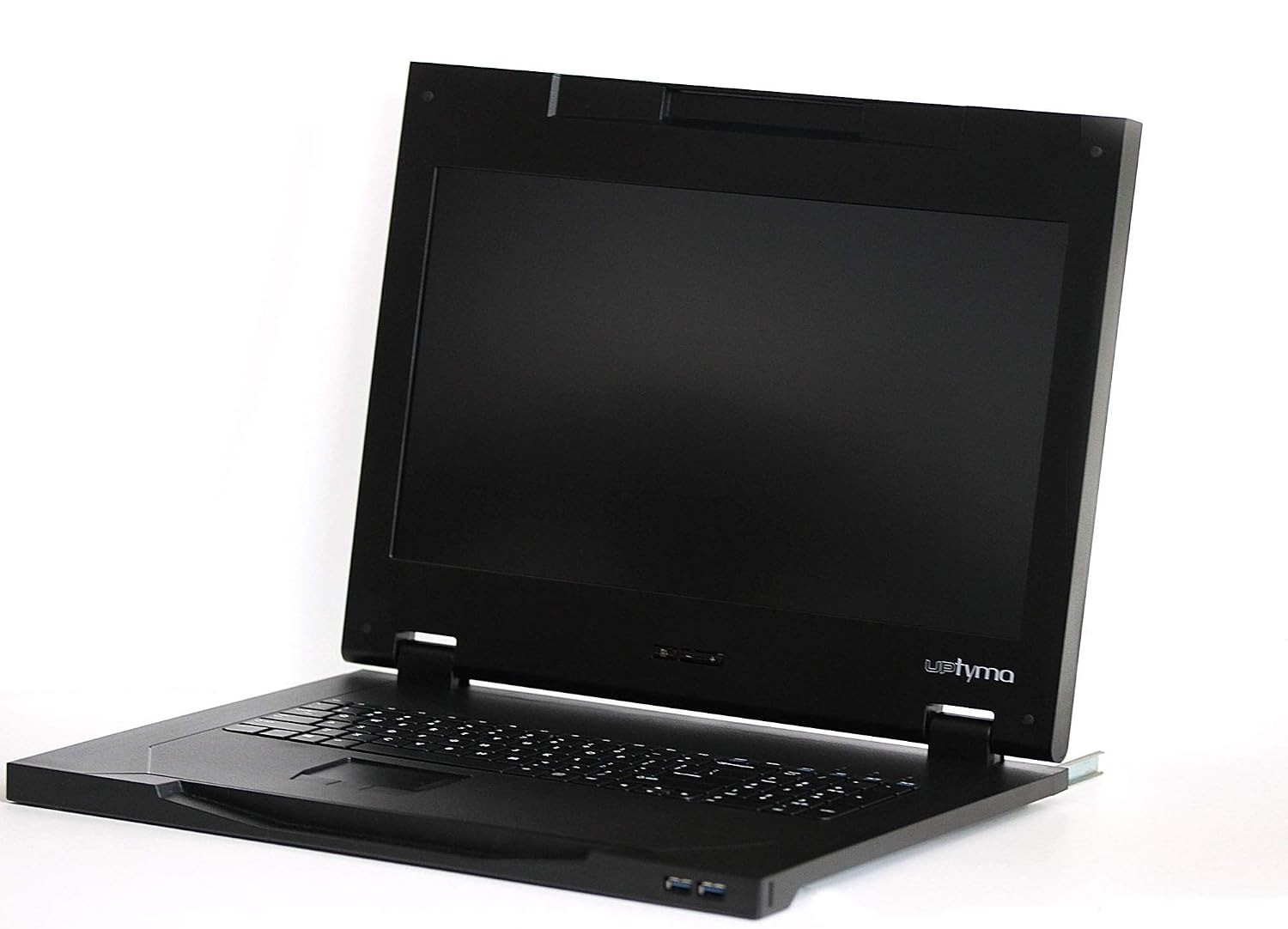 UPtyma 17.3" 1U Rackmount KVM Console 1080p LCD Keyboard Touchpad AB120A TAA New