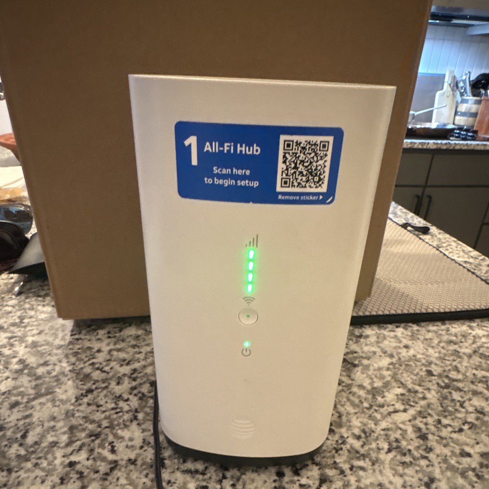 At&T 1 All-Fi Hub 5G Internet Air Wi-Fi Gateway Modem Router BGW530-900 Works 