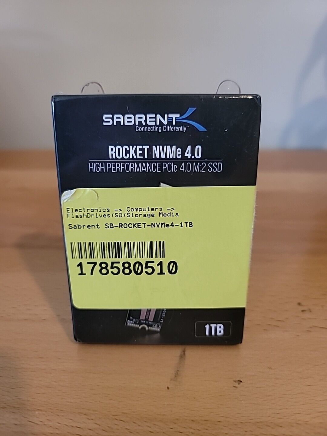 Sabrent 1TB Rocket NVMe 4.0 Gen4 PCIe M.2 SB-ROCKET-NVMe4-1TB High Performance