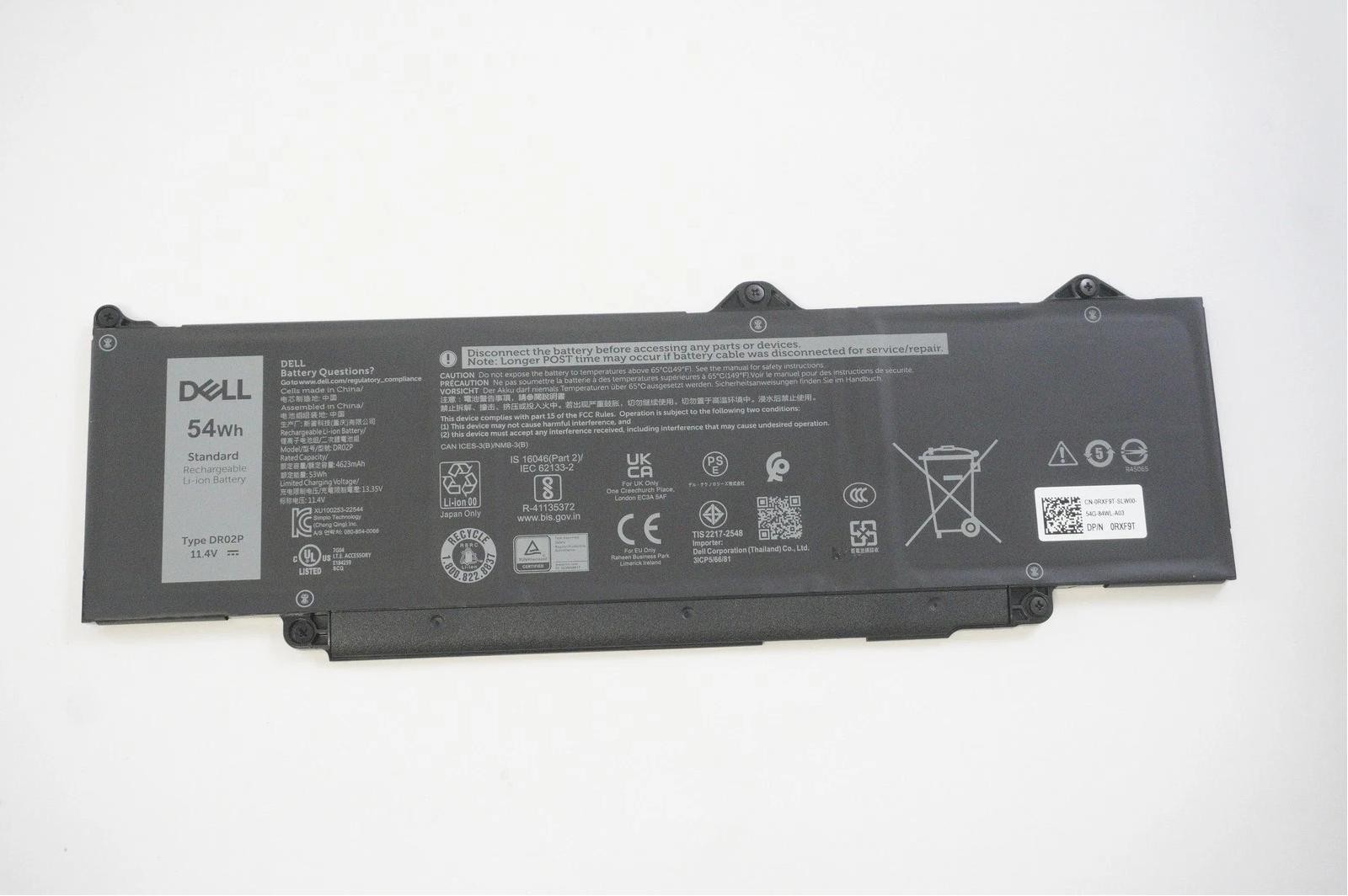 New OEM R73TC DR02P Battery Dell Latitude 14 3440 5440 15 5540 5550 13 5340 54WH