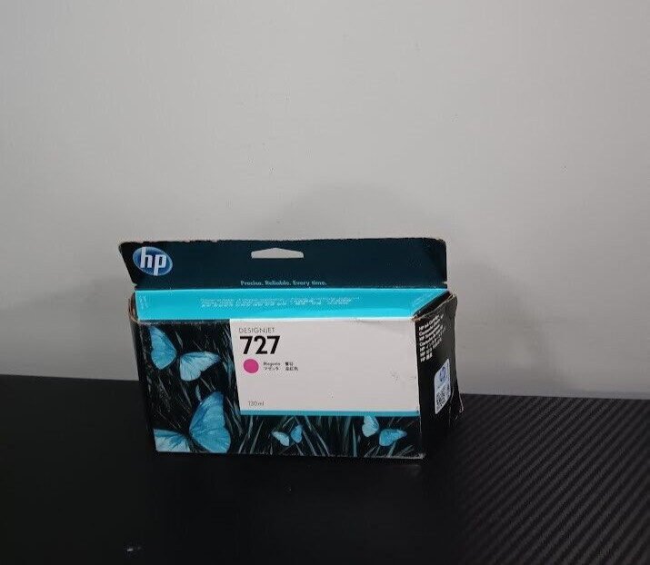 HP 727-M B3P20A Magenta Ink Cartridge Exp Jun/2018
