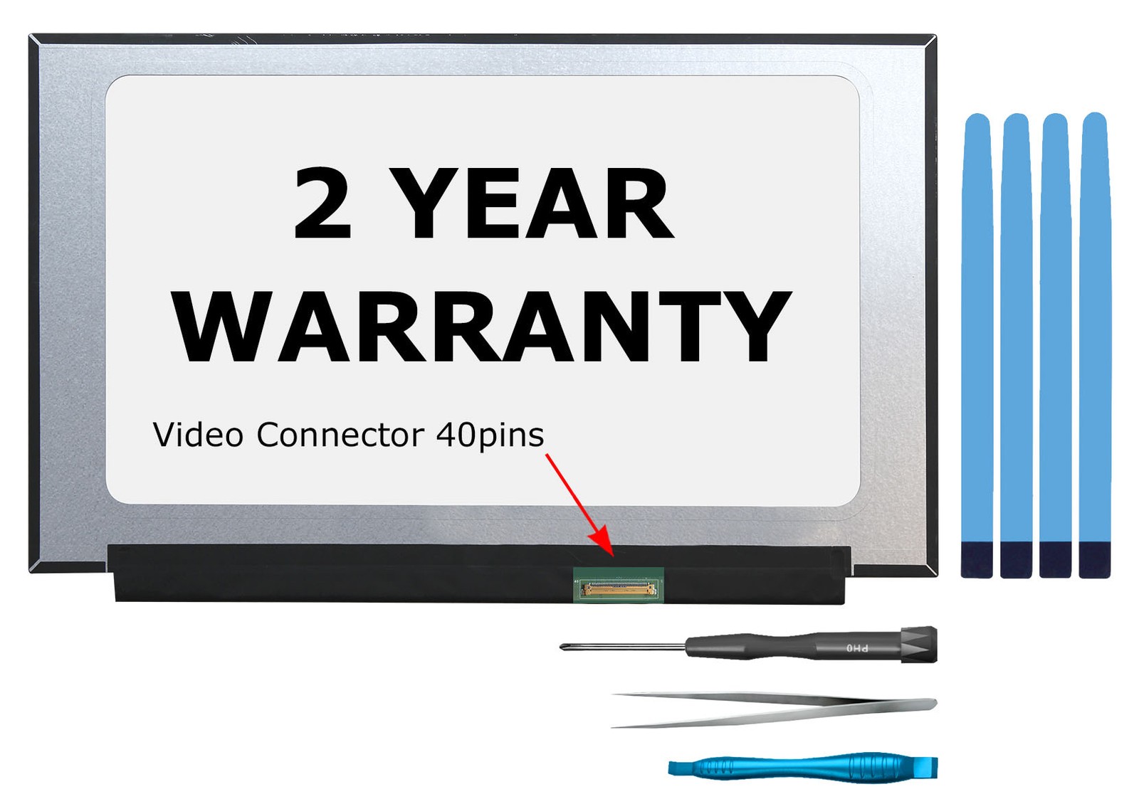 HP P41057-001 Touch FHD IPS LCD Screen 40 pin Glossy LED Display