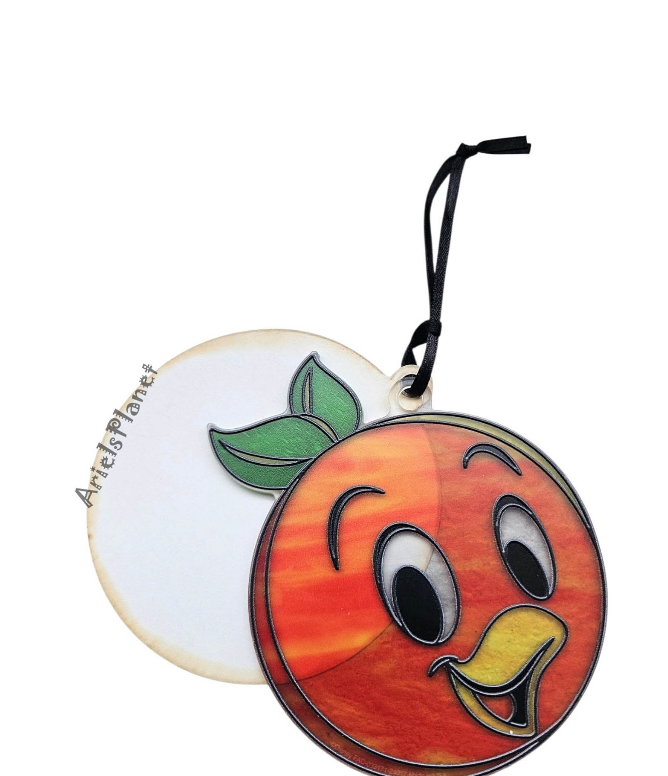 Disney Parks Orange Bird Acrylic Translucent Hanging Ornament