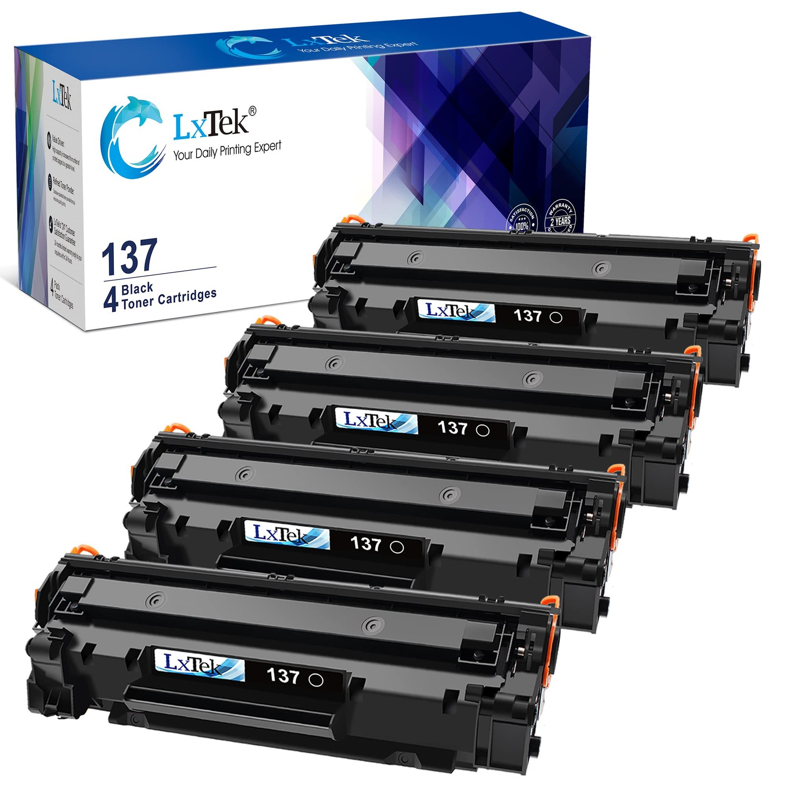 LxTek Compatible Toner Cartridge for Canon 137 CRG-137