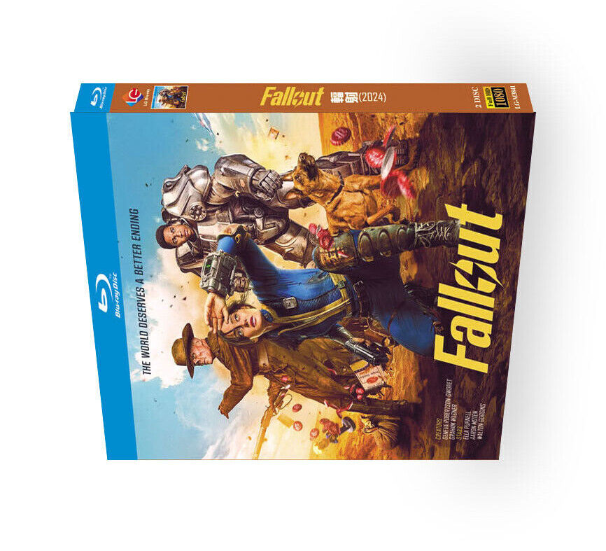 Fallout (2024) Blu-ray US Drama Movie BD All Region New Box Set 2 Disc