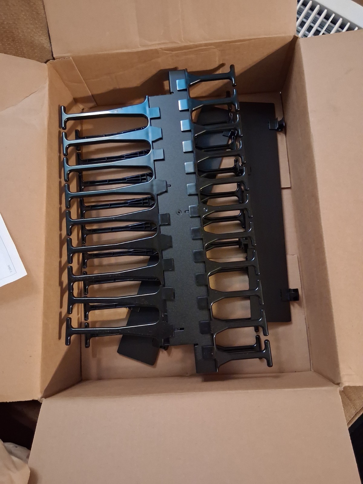 Universal Horizontal Cable Manager Double-Sided
