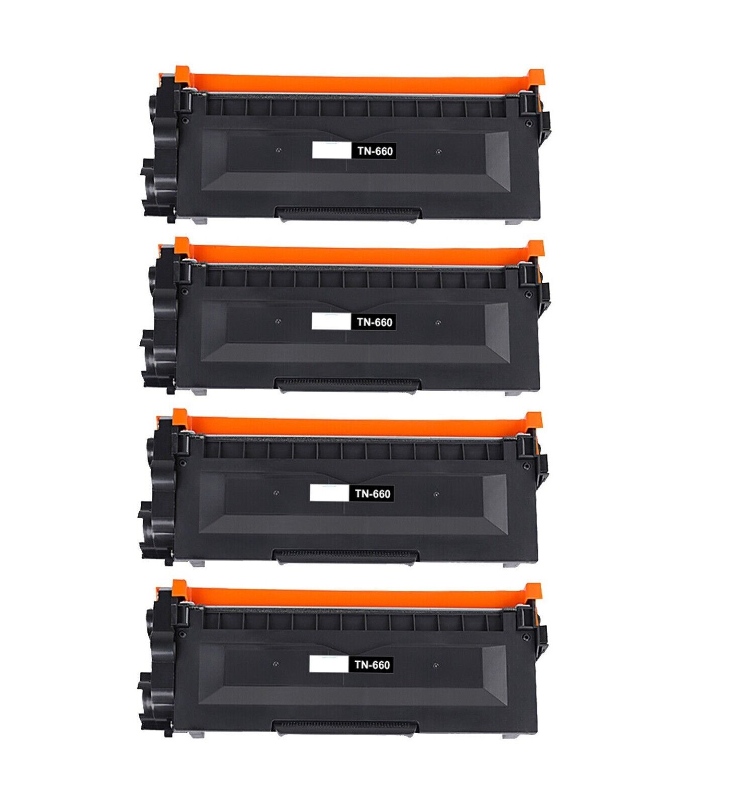 TN630 / TN660 Toner For Brother HL-L2380DW / MFC-L2700DW (Black, 4 Pack)