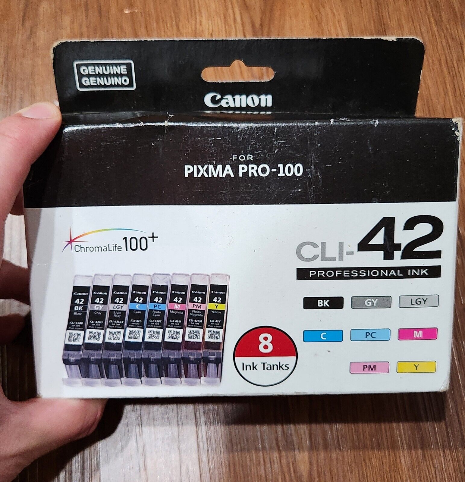 Canon CLI-42 Original Ink Photo Cartridge 8 Pack 6384B007