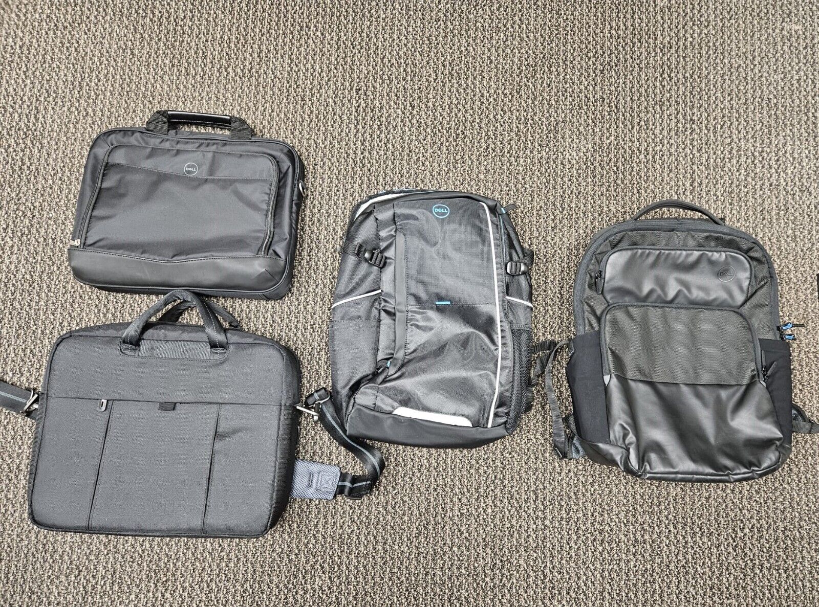 Lot of 10 X Assorted Dell Geniune Laptop Bags - Mix of Backpacks / Carrying Case