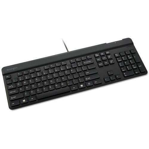 KB201C Simple SolutionsAnd#8482;? Wired Keyboard with Smart Card Reader (CAC) -