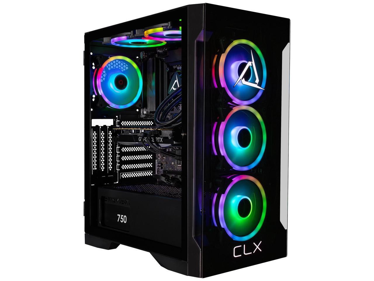 CLX SET Gaming Desktop - Intel Core i9 14900KF 3.2GHz 24-Core Processor, 32GB DD