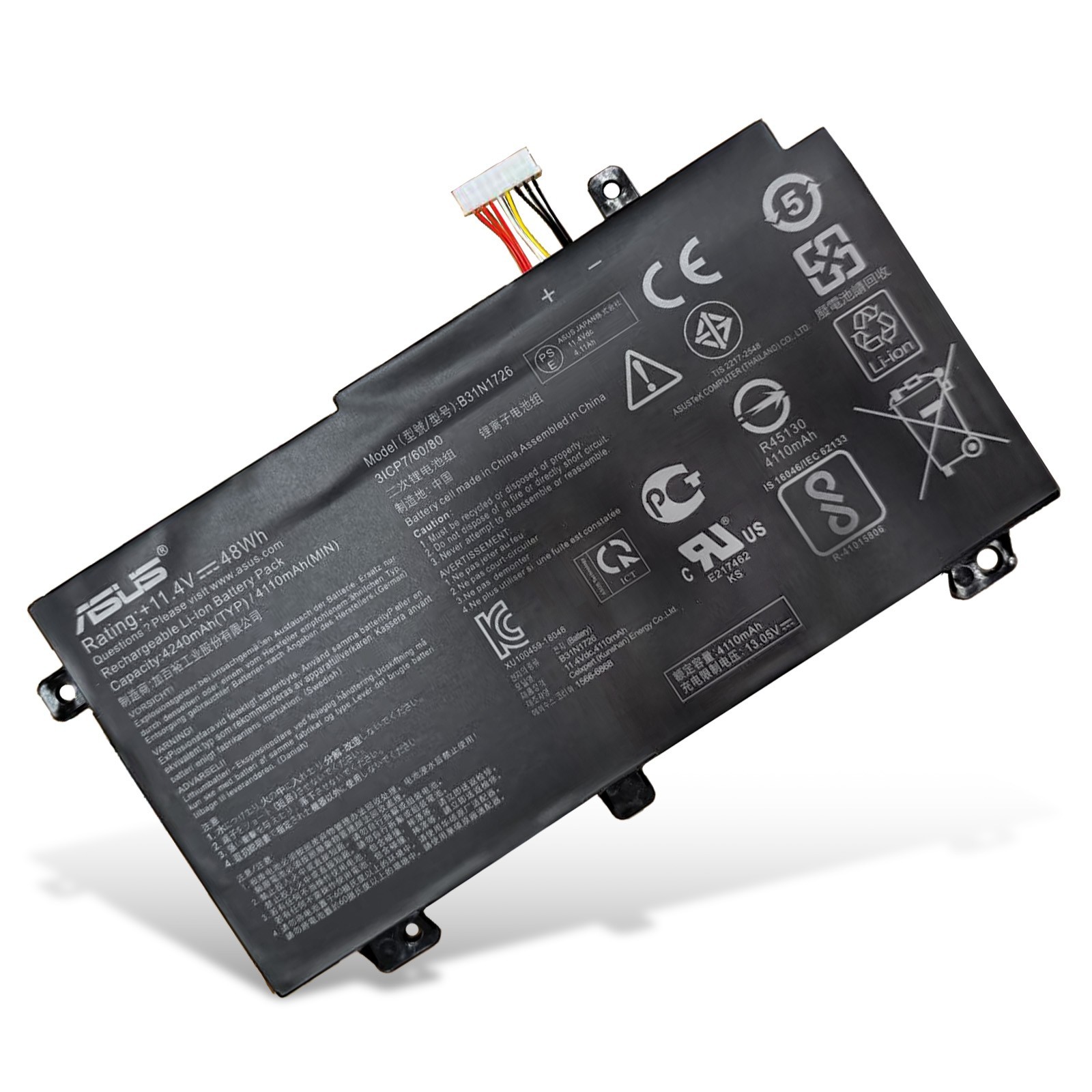 OEM Original B31N1726 Battery for ASUS G512 G512LI G531 G531GT FA506 FA706 FX504