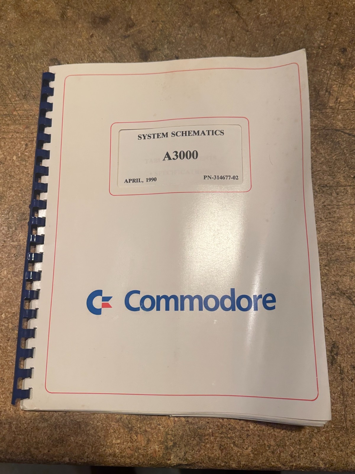 Commodore Amiga 3000 Vintage Computer System Schematics Official Commodore
