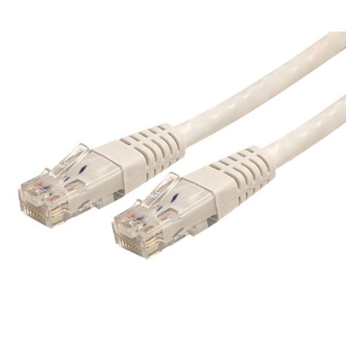 Startech C6PATCH20WH 20ft Cat6 Patch Cable RJ45 M-F White