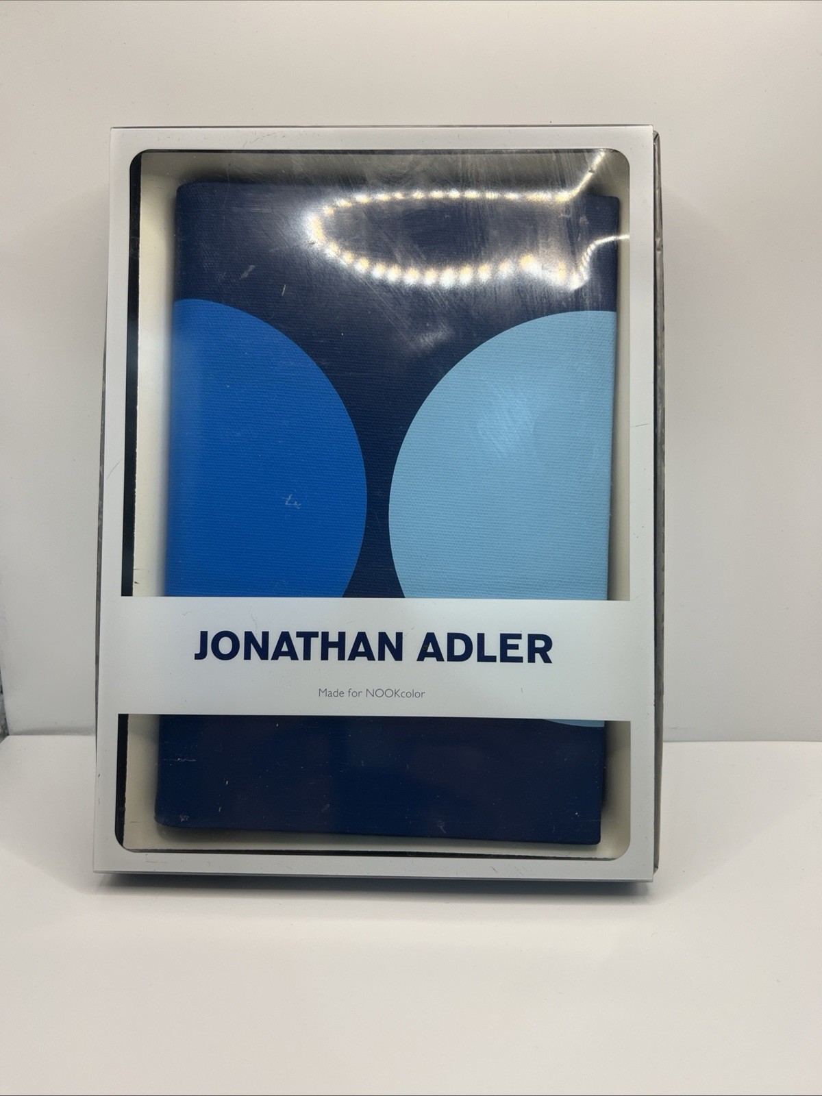 Protective Cover for NOOK 2nd Edition Circles Purple Pink Jonathan Adler NEW