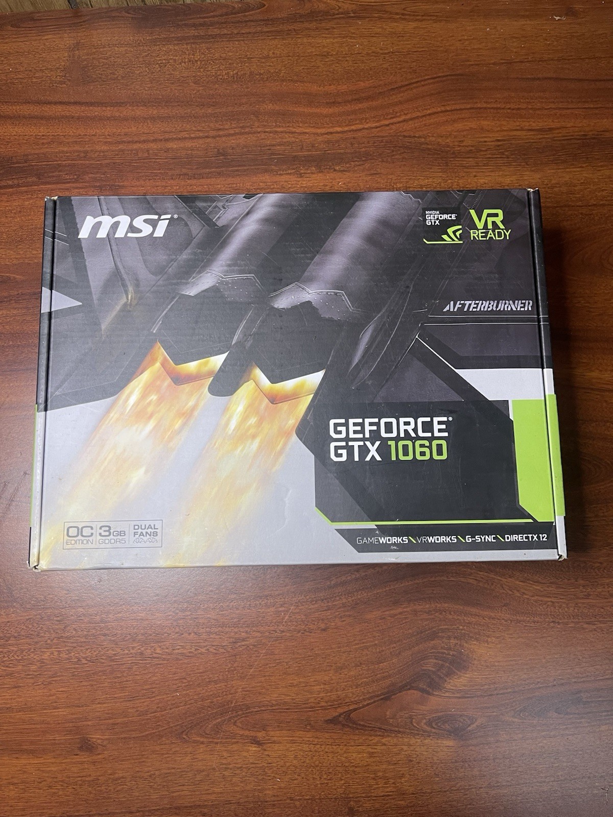 Gigabyte NVIDIA GeForce GTX 1060 3GB GDDR5 VR Ready Dual Fans OC Edition