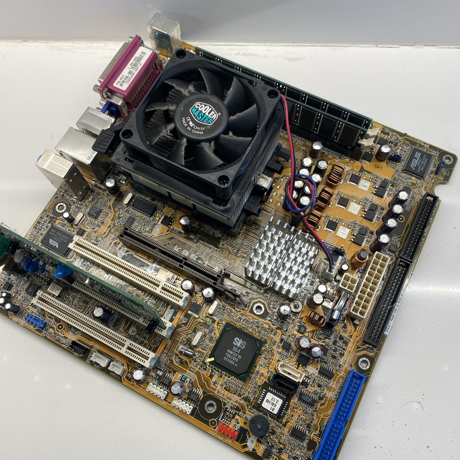 HP K8S-LA  5188-0952 Motherboard W/512MB Memory &  Backplate