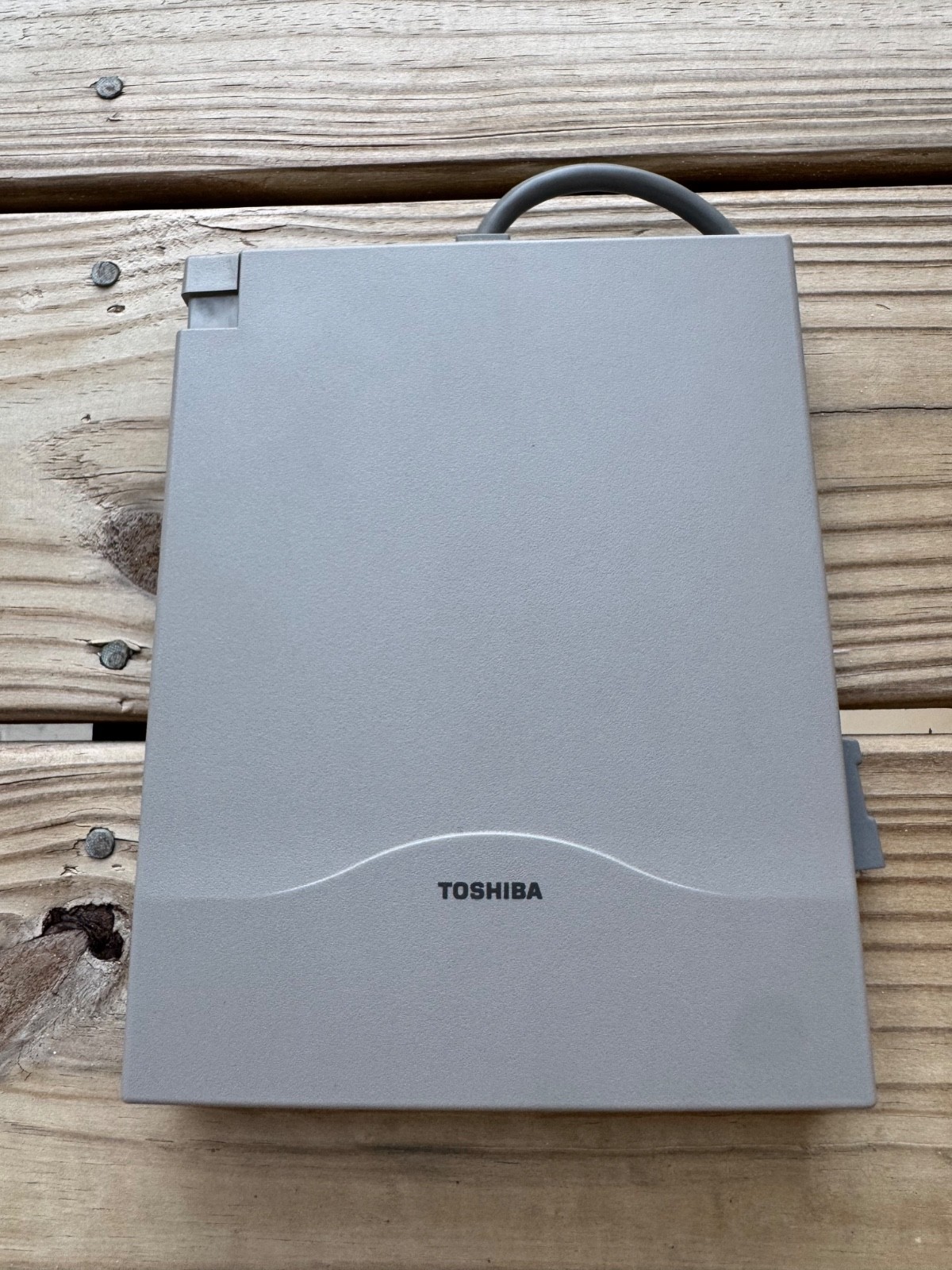 Toshiba External FDD 3.5" Floppy Disk Drive Attachment Case, Made in Japan