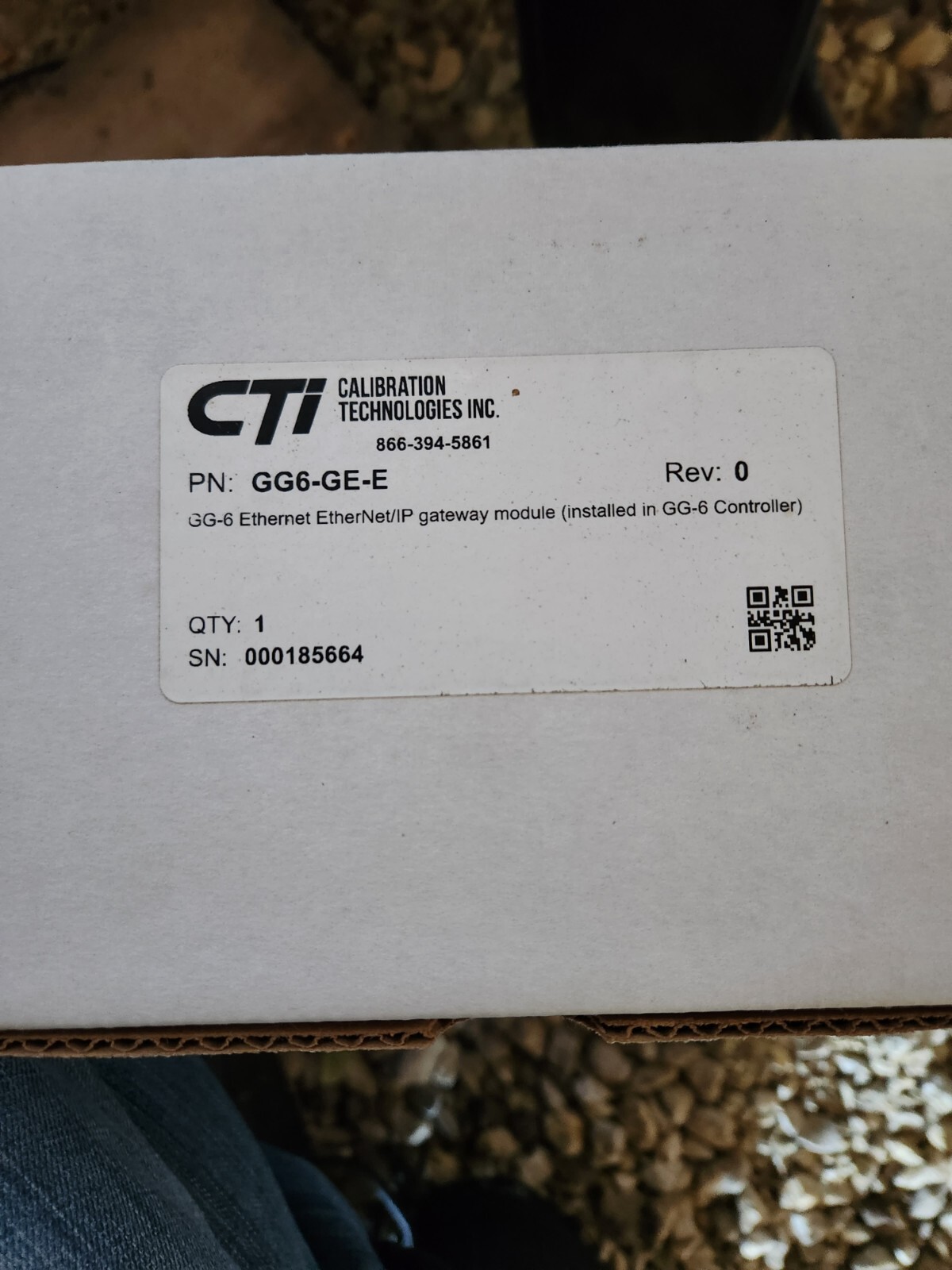 CTI GG6-GE-E Ethernet/IP Gateway Module 