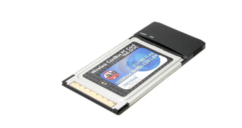 TRENDnet TEW-501PC 108Mbps 802.11a/g Wireless LAN CardBus PC Adapter