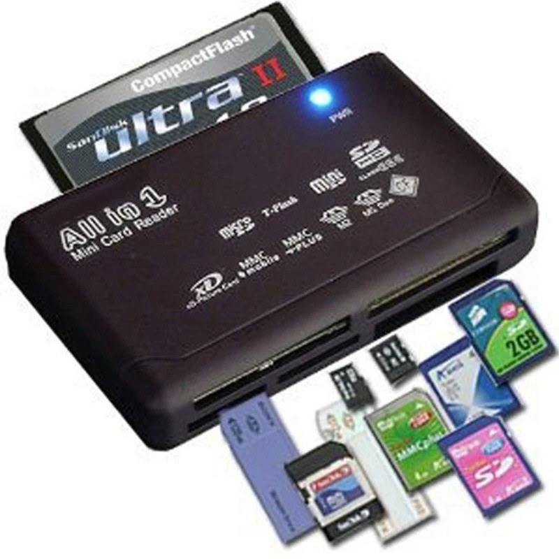 21Kinds Of Fuctions In One Memory Card Reader 1/2/5/10PCS For USB External Mini 