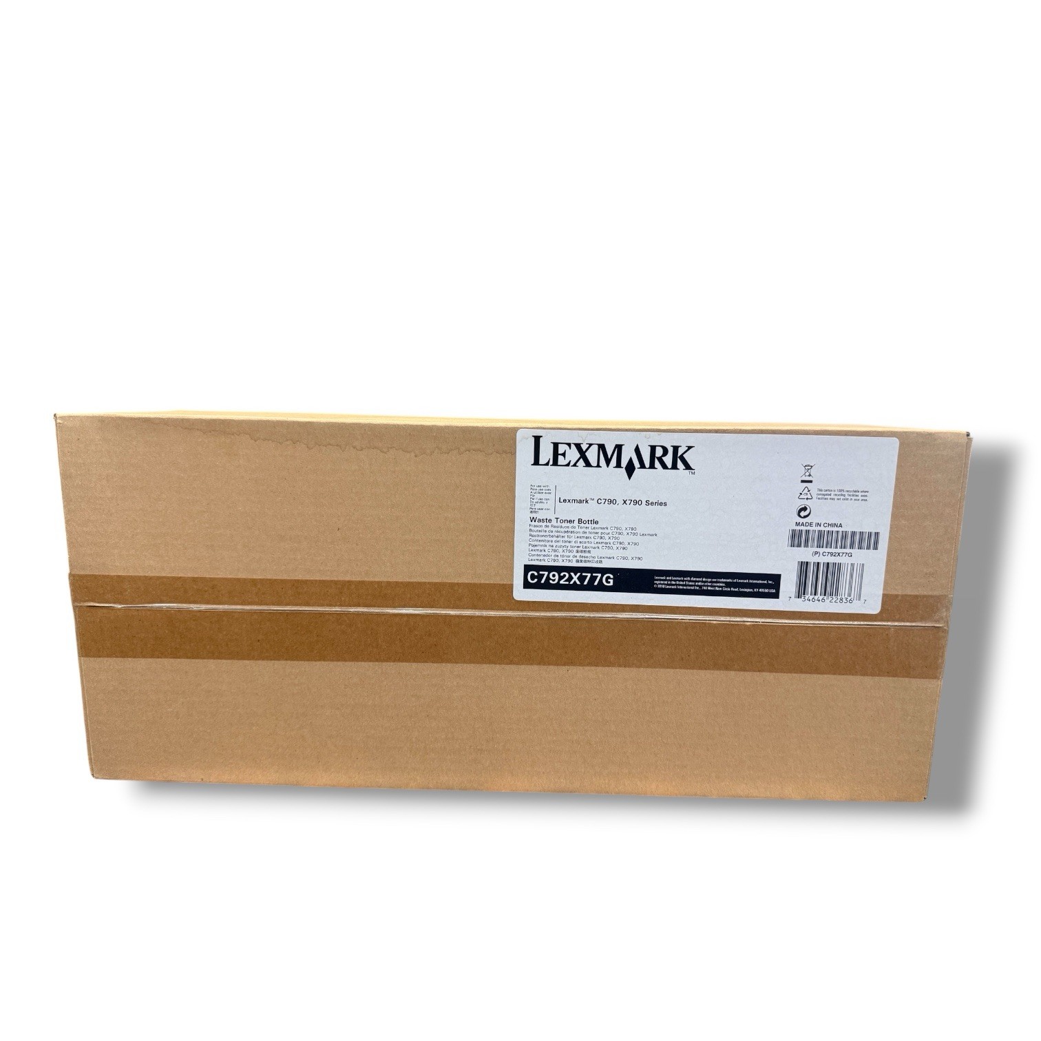 Genuine OEM Lexmark C792X77G Waste Toner Bottle New C792 X792 X782 X785