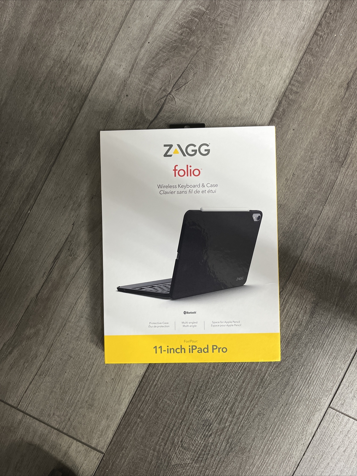 OB ZAGG Folio Keyboard Backlit Tablet Keyboard and Case for iPad Pro 11 - NEW