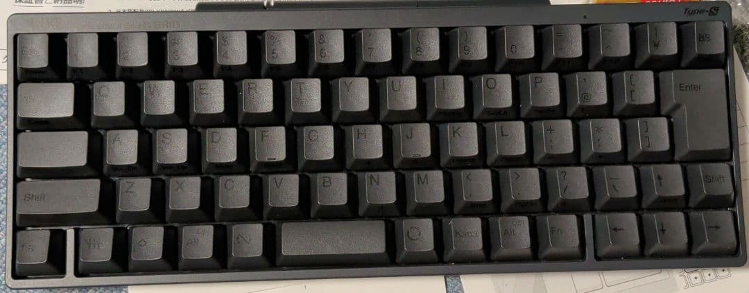 HHKB PD-KB820BS HYBRID Type-S JP Layout Wired/Bluetooth Keyboard