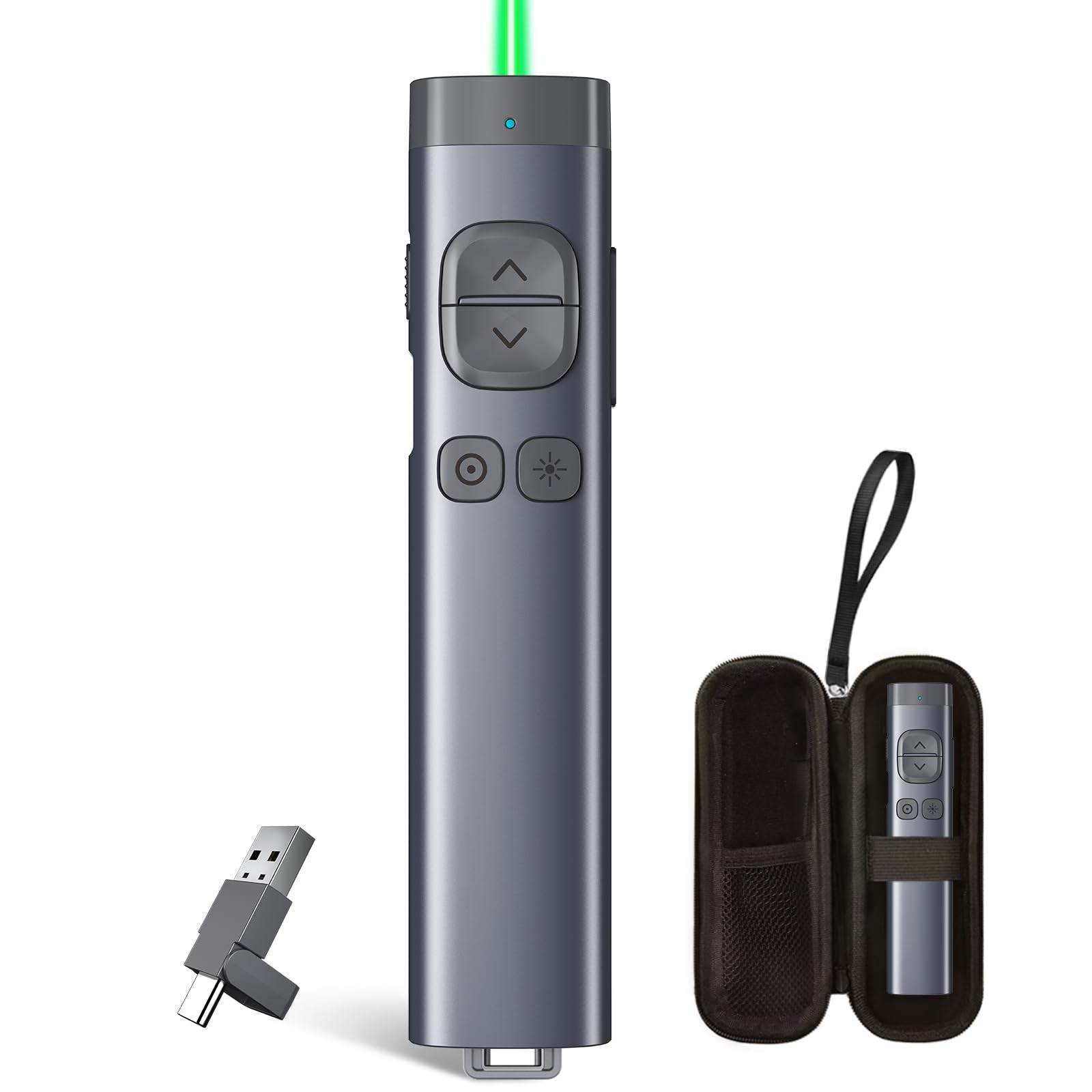 N97s TV Screen Presentation Clicker Bluetooth Wireless Digital Pointer Win/Mac