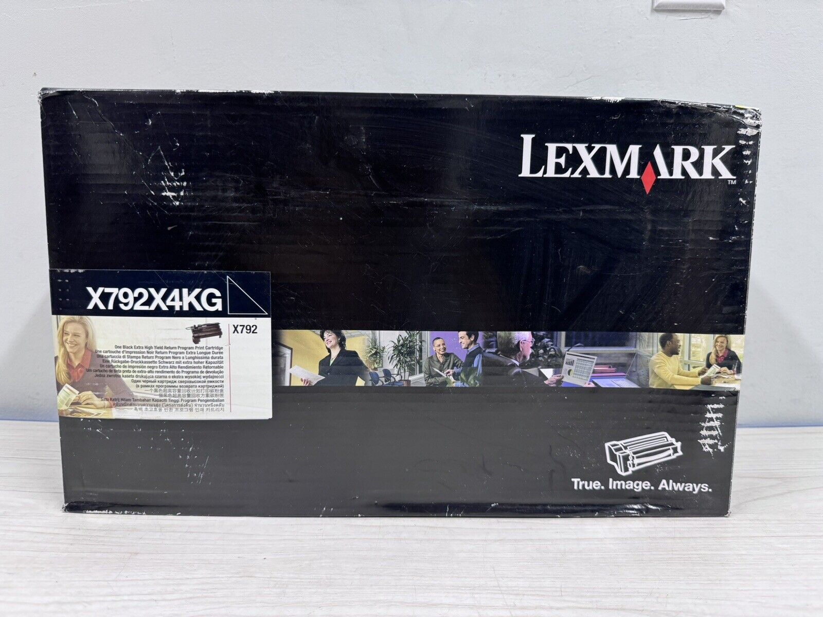Gen Lexmark X792 X792X4KG Black Extra Hi Yld Return Program Print Cart Ex-03/21