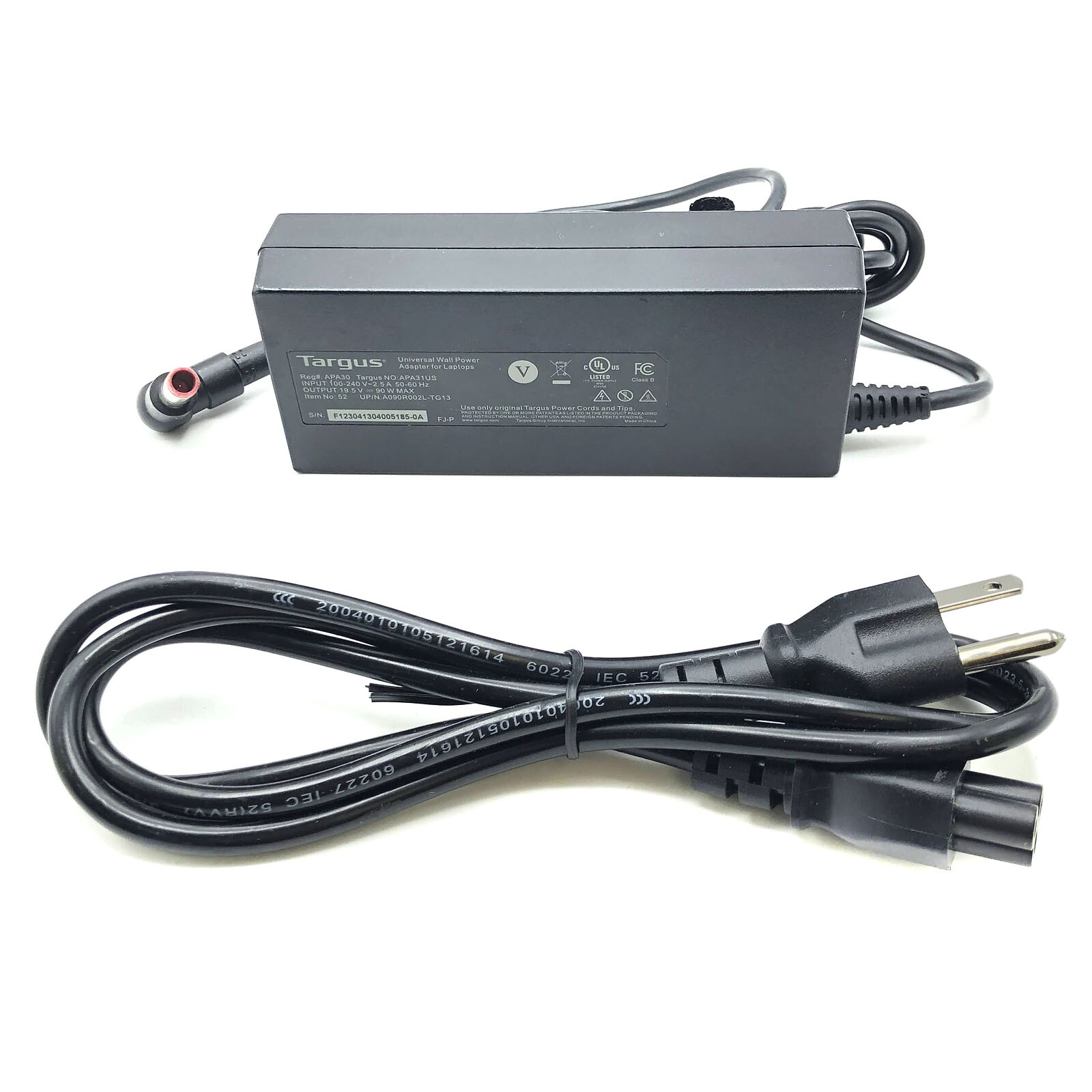 Genuine Targus 90W AC Adapter for Dell Inspiron 15R N5110 N5010 17R N7010 Laptop
