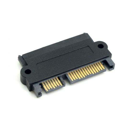 6 GBPS SFF-8482 SAS 22Pin to SATA Hard Disk Drive Raid Adapter with Flat Shape