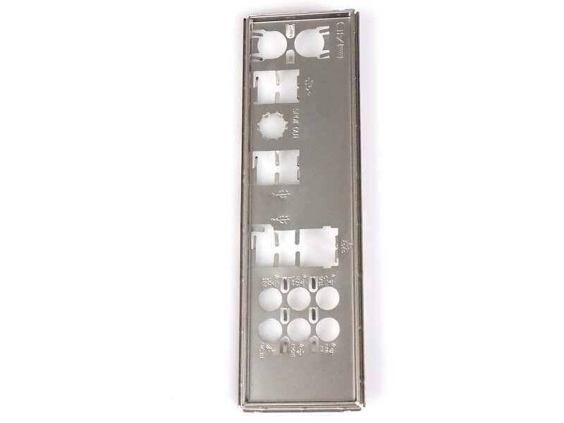 Asus P5Q SE SE2 replacement part: I/O shield bezel backplate flashback bracket plate