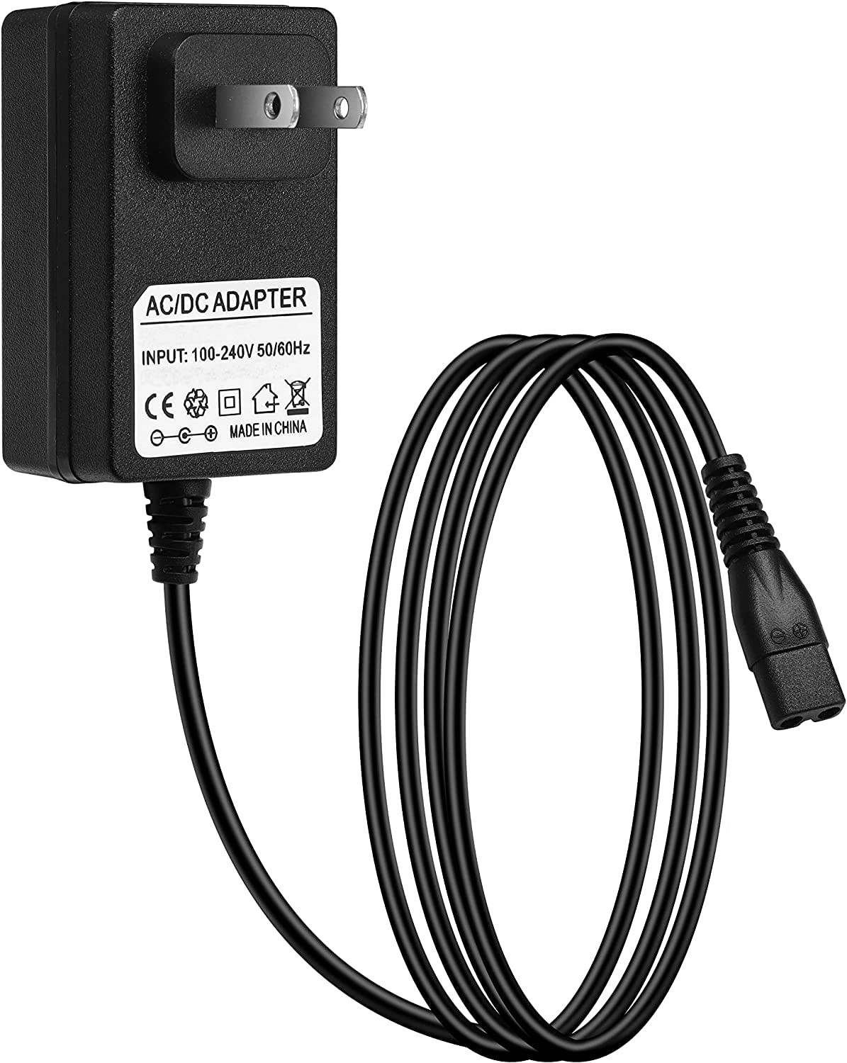 Replacement LABIGO Electric Spin Scrubber Charger Power Cord Compatible