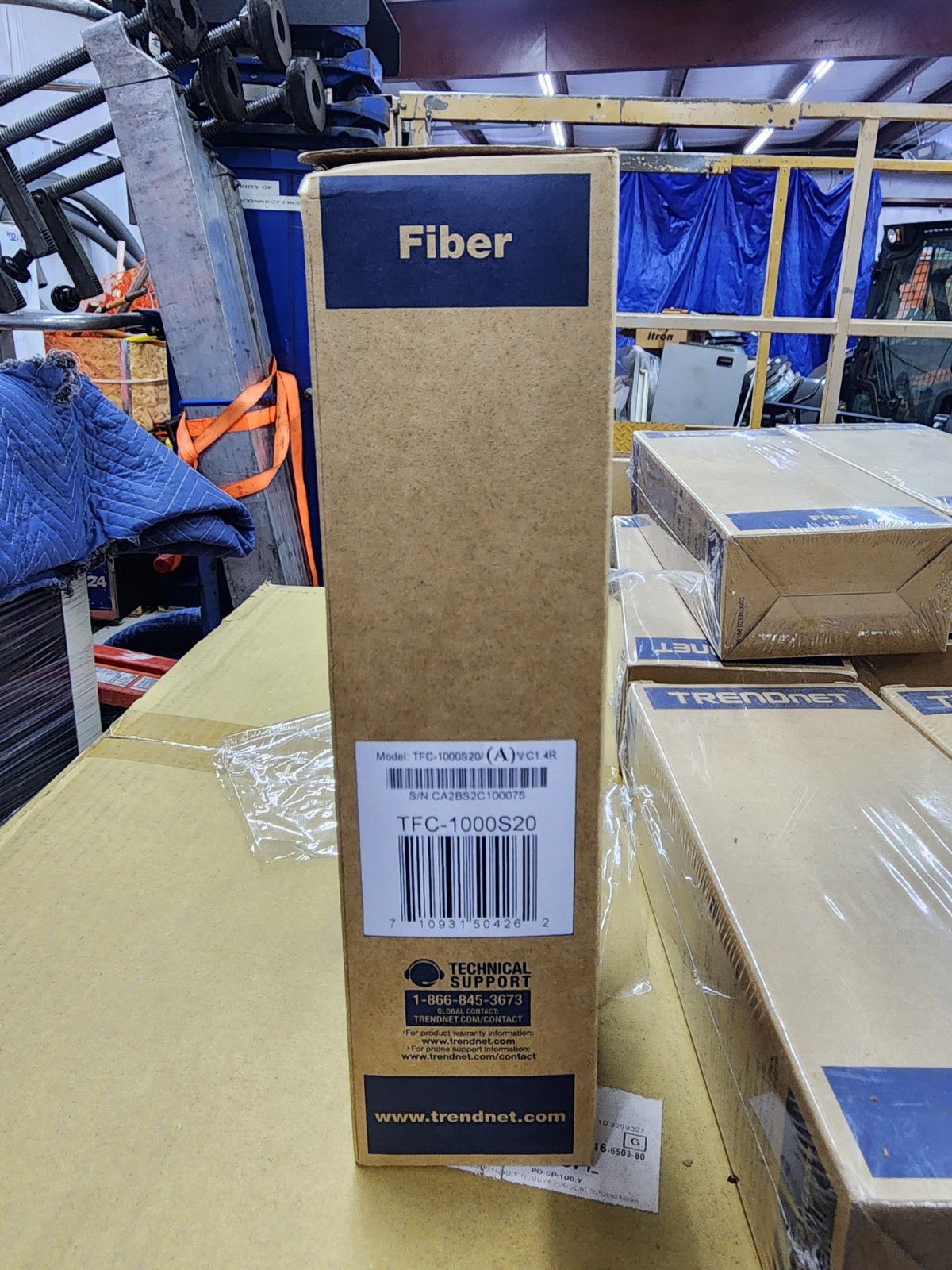 TrendNET TFC-1000S20 SC SM FIBER Media Converter NIB Sealed