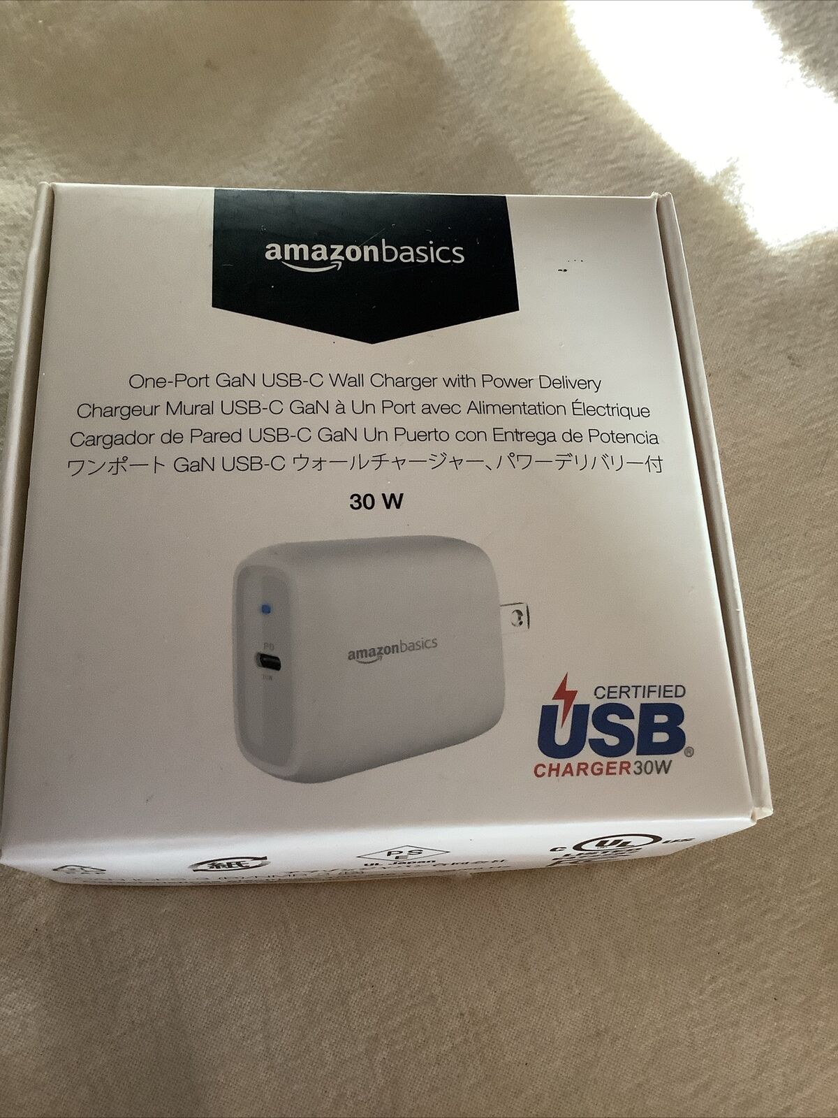 Amazon Basics USB Charger 30W~ New Never Used