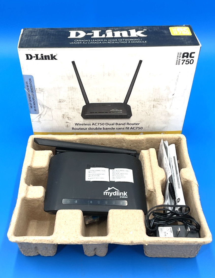 D-Link AC750 802.11ac Wireless LAN Router DIR-816L ✅ ❤️️ ✅ ❤️ OPEN BOX