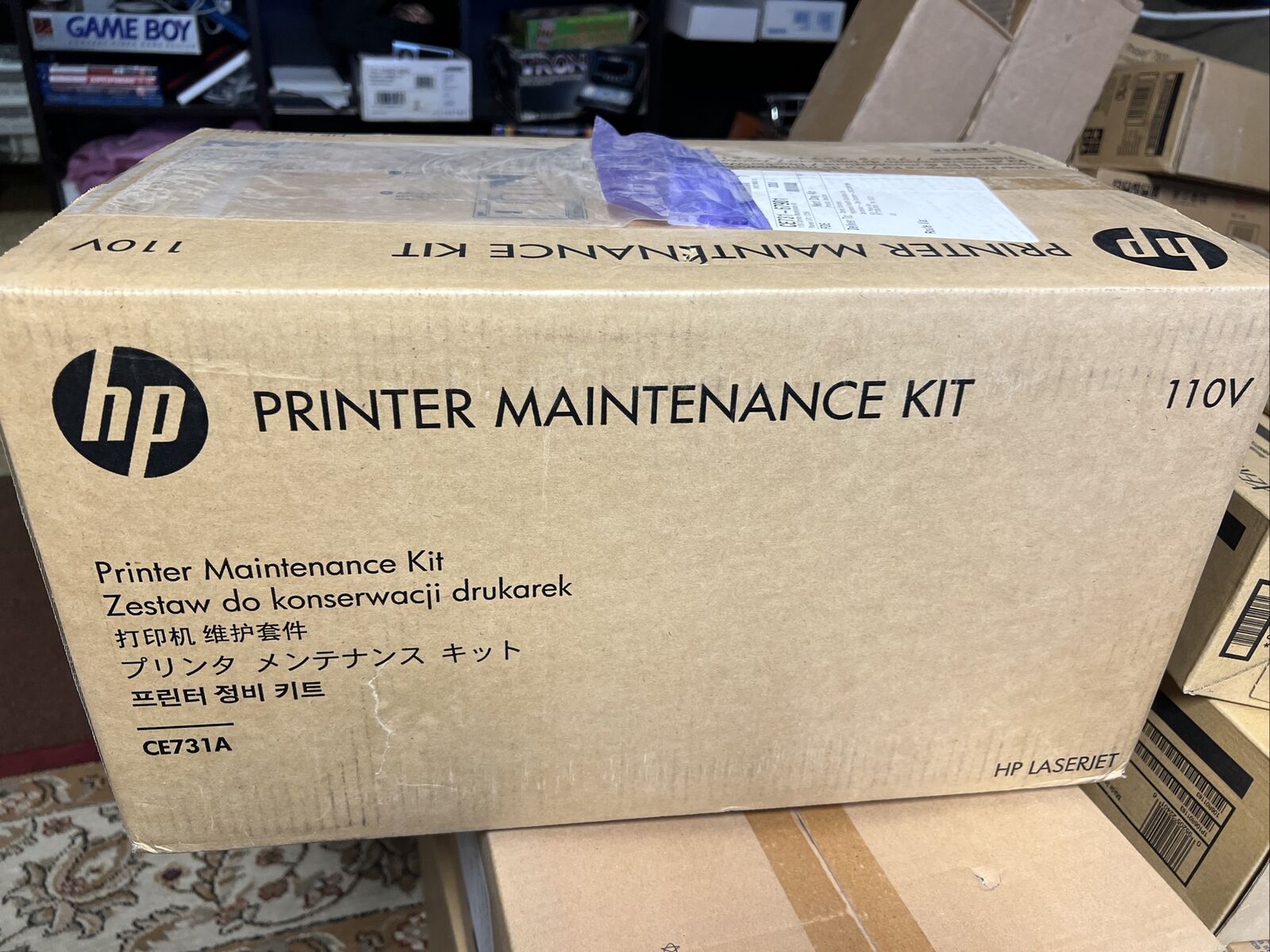 Open Box  HP M4555 MFP Printer Fuser Maintenance Kit CE731A CE731-67901
