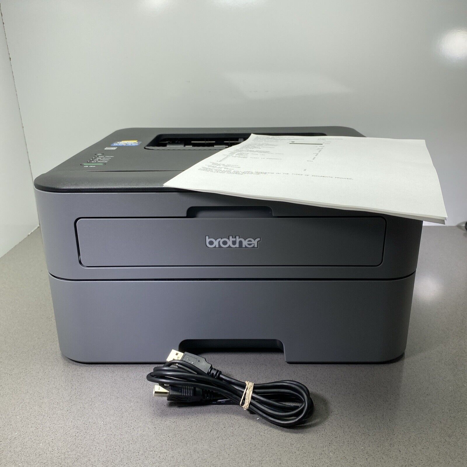Brother HL-L2320D Monochrome USB Duplex Laser Printer - With Original Box.