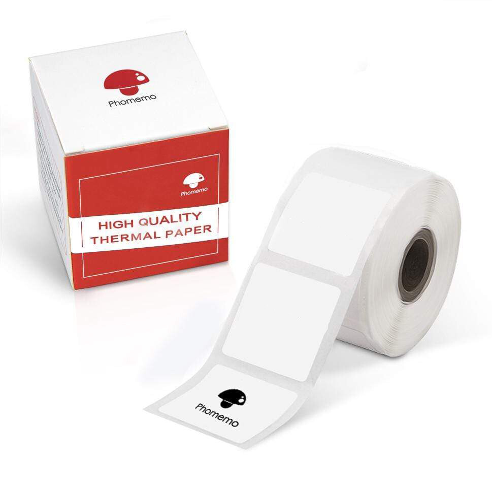 50mm Sticker Label Self-Adhesive Thermal Paper for Phomemo M110/M200 Printer